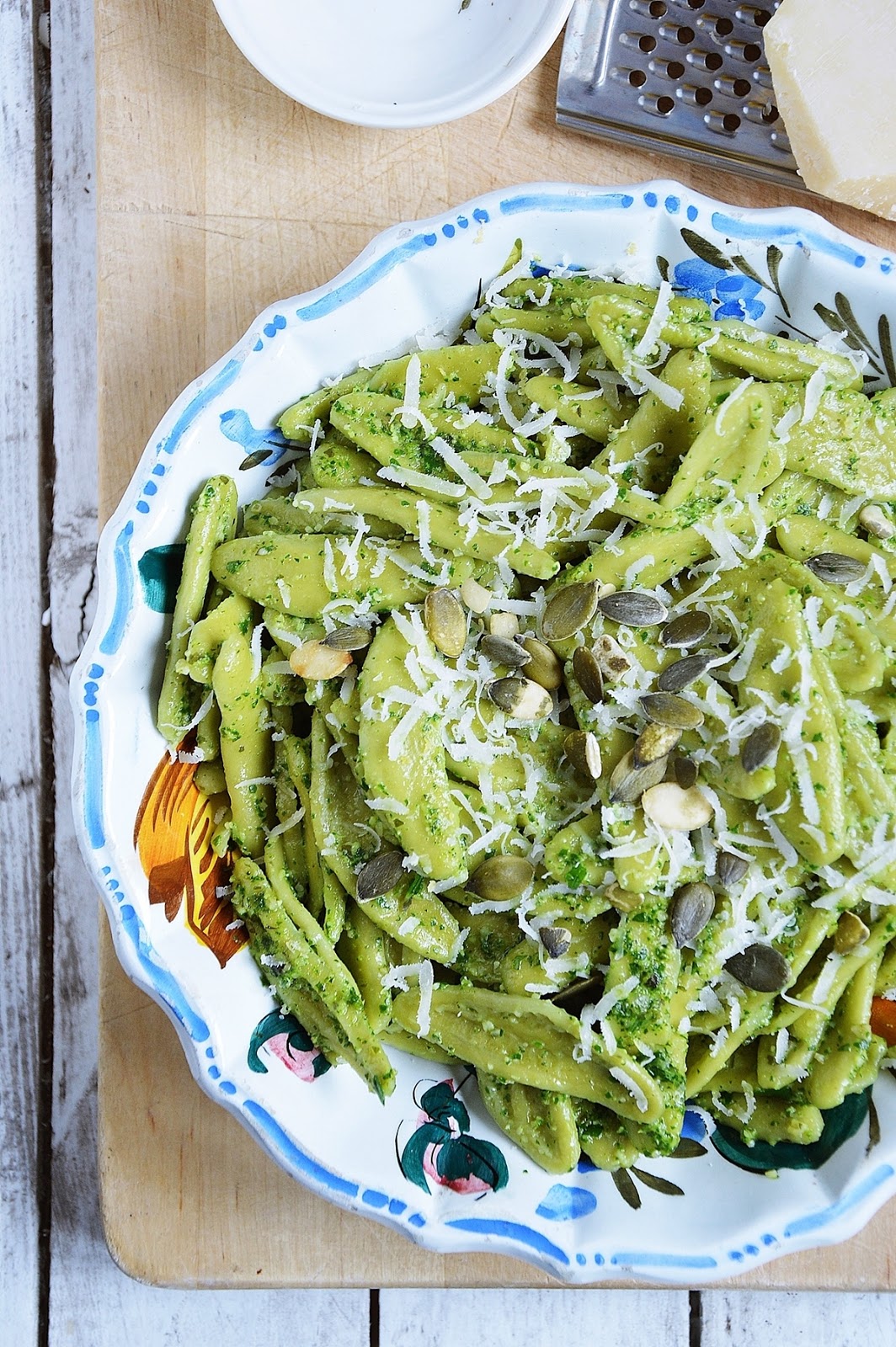 Moja smaczna kuchnia Makaron z pesto z rukoli