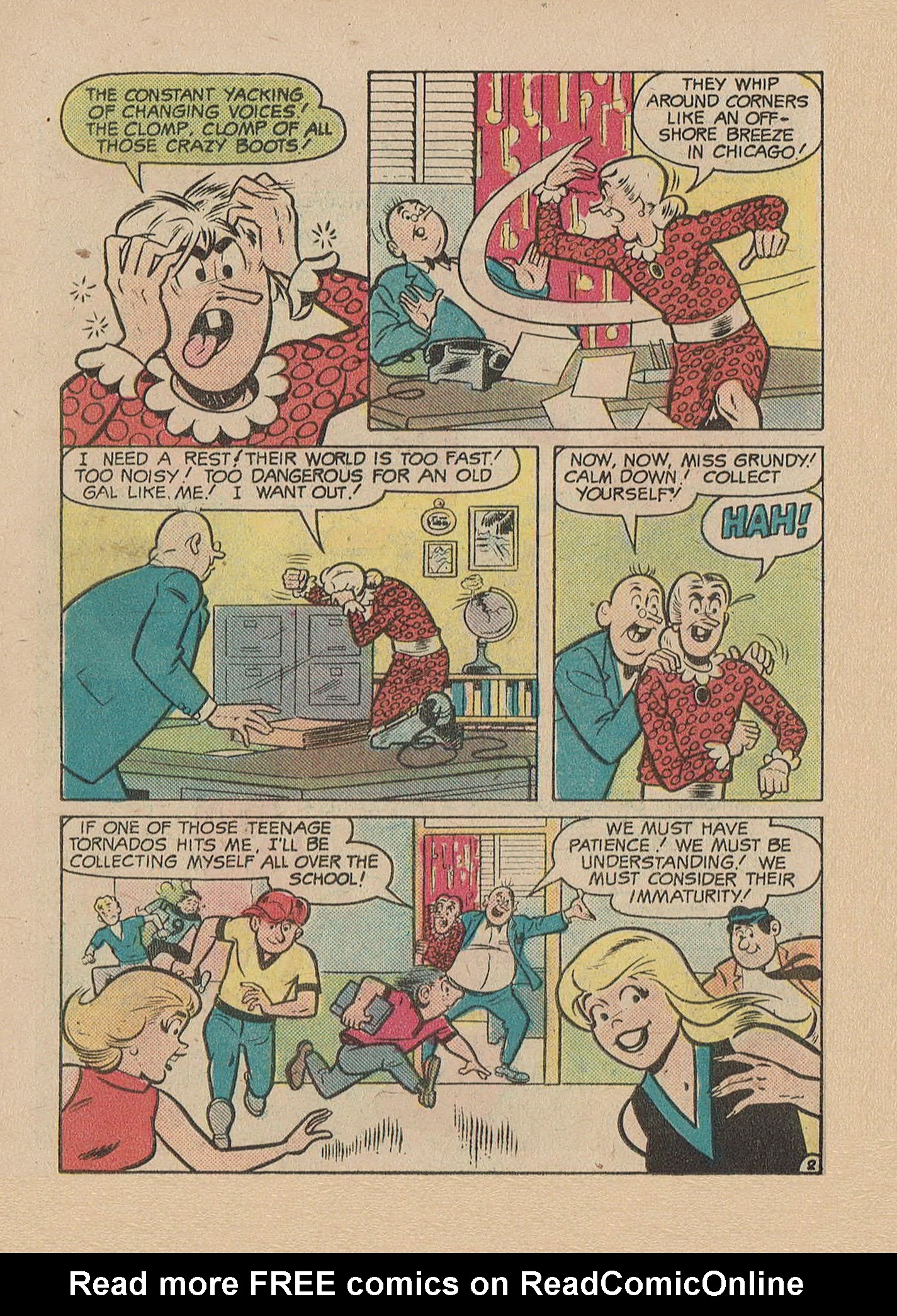 Read online Archie Digest Magazine comic -  Issue #35 - 62