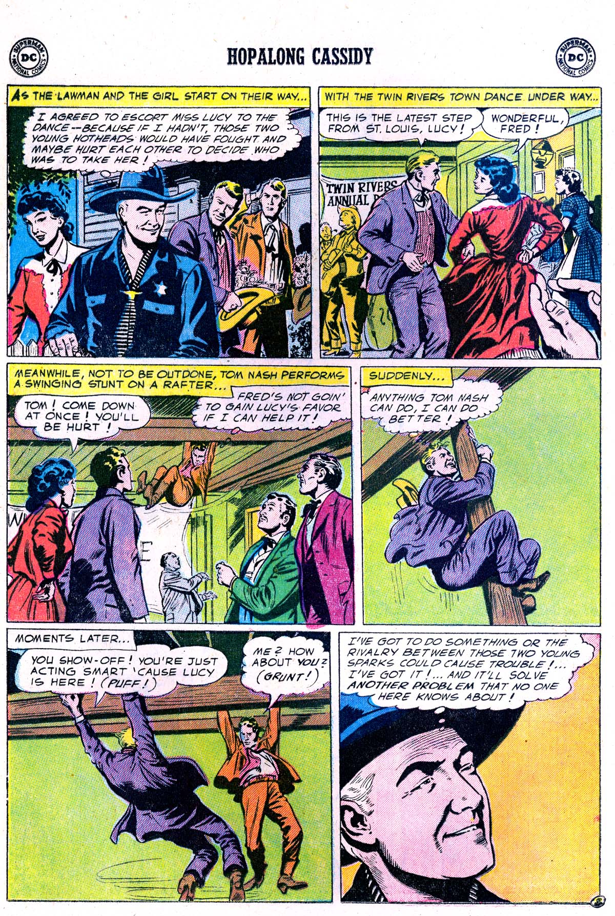 Read online Hopalong Cassidy comic -  Issue #119 - 16