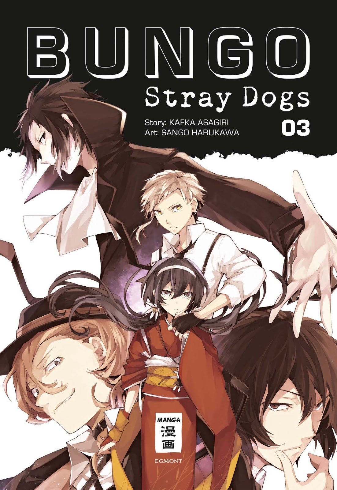 Terii's Bücherblog [MangaRezension] Bungo Stray Dogs 01