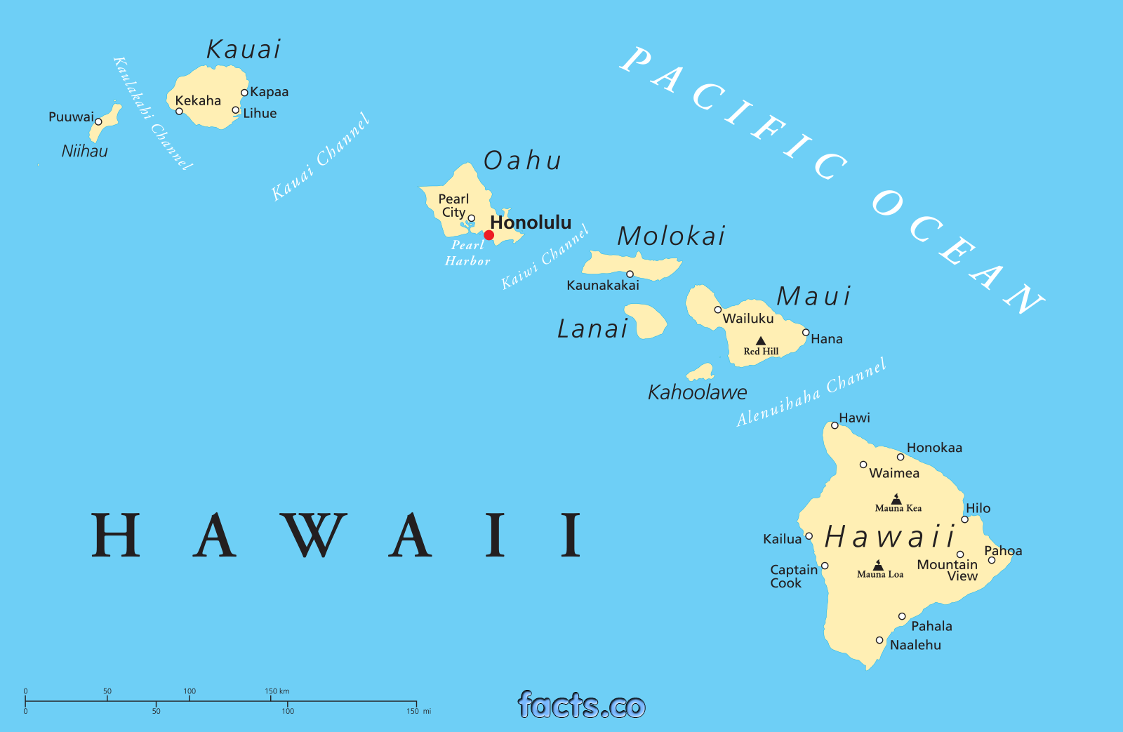 HawaiiDetailedMap 