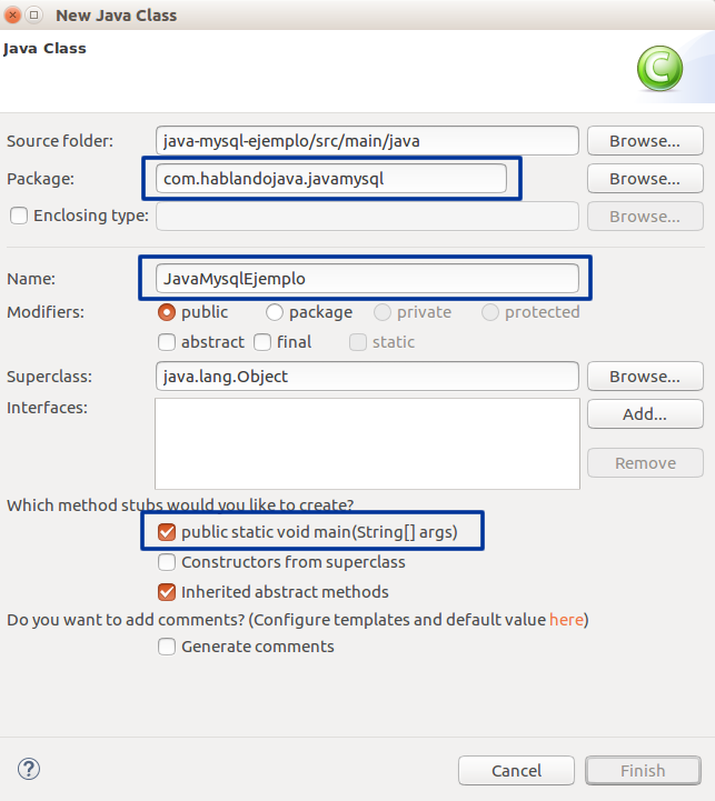Hablando de Java: Conectar Java a Mysql