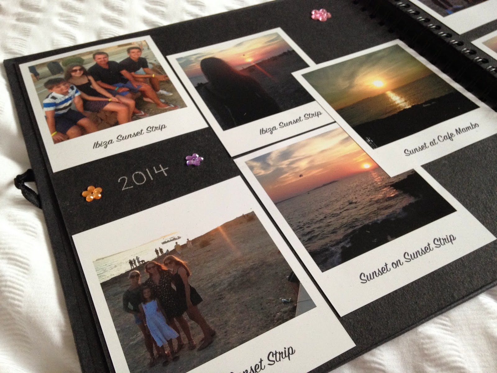 Beth Wheeler Polaroid Scrapbooking