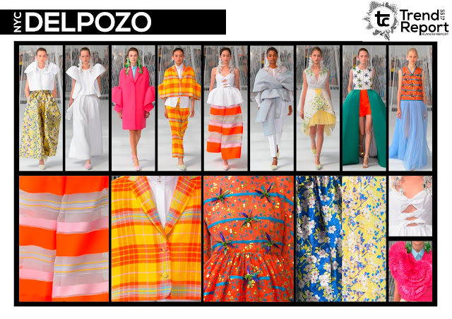 Spring/Summer 2017, Runway collections, fashion trend, favourite designers,New York fashion week, Delpozo, Textile candy, www.textilecandy.blogspot.co.uk Spring/Summer 2017, Runway collections, fashion trend, favourite designers,New York fashion week, Delpozo, Textile candy, www.textilecandy.blogspot.co.uk, bright colours