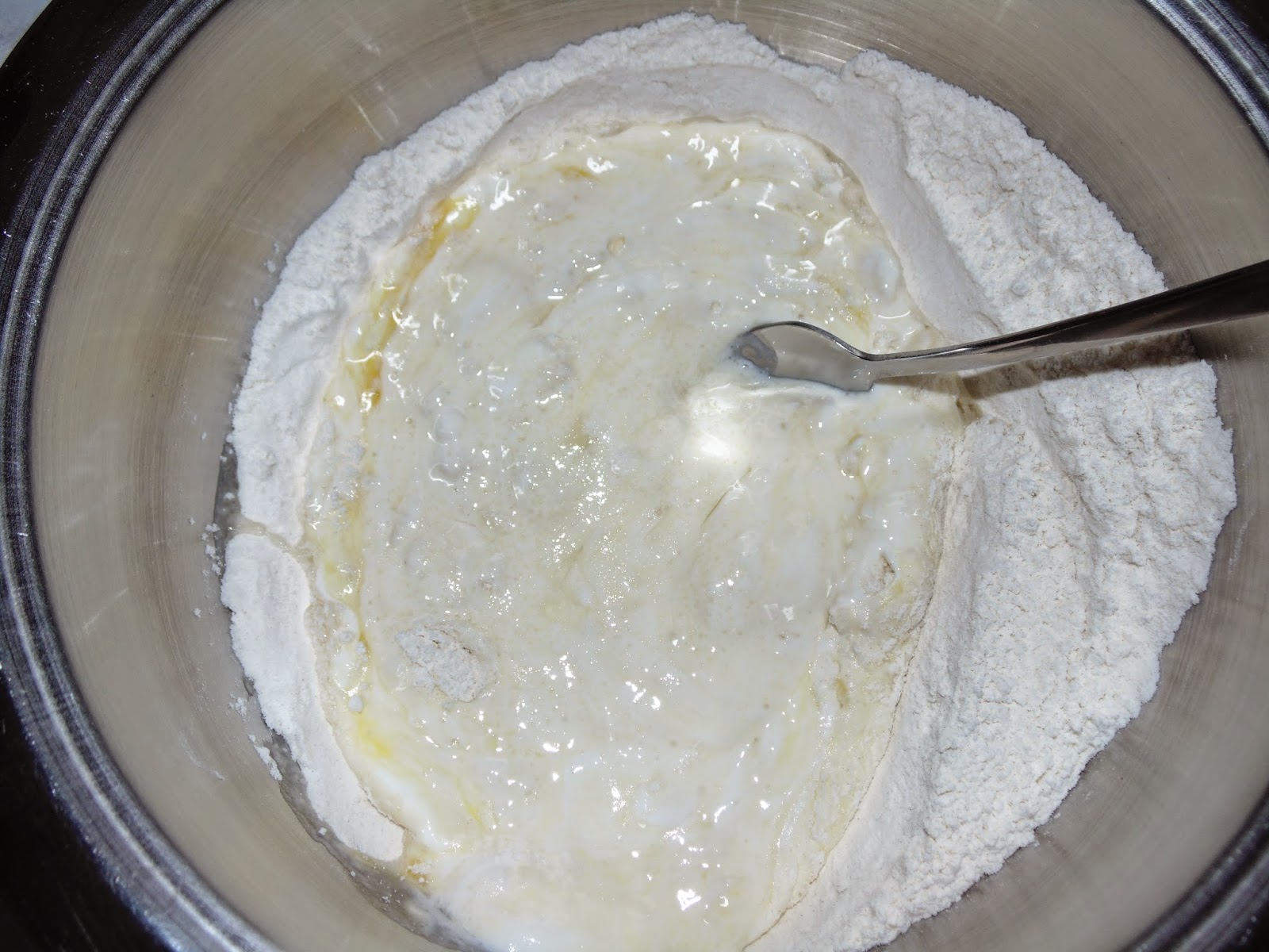 Fast and easy homemade bread with baking powder recipe (including