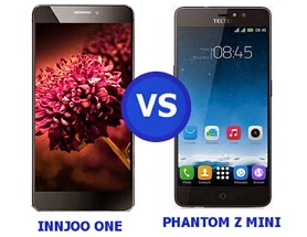 Innjoo One VS Tecno Phantom Z mini