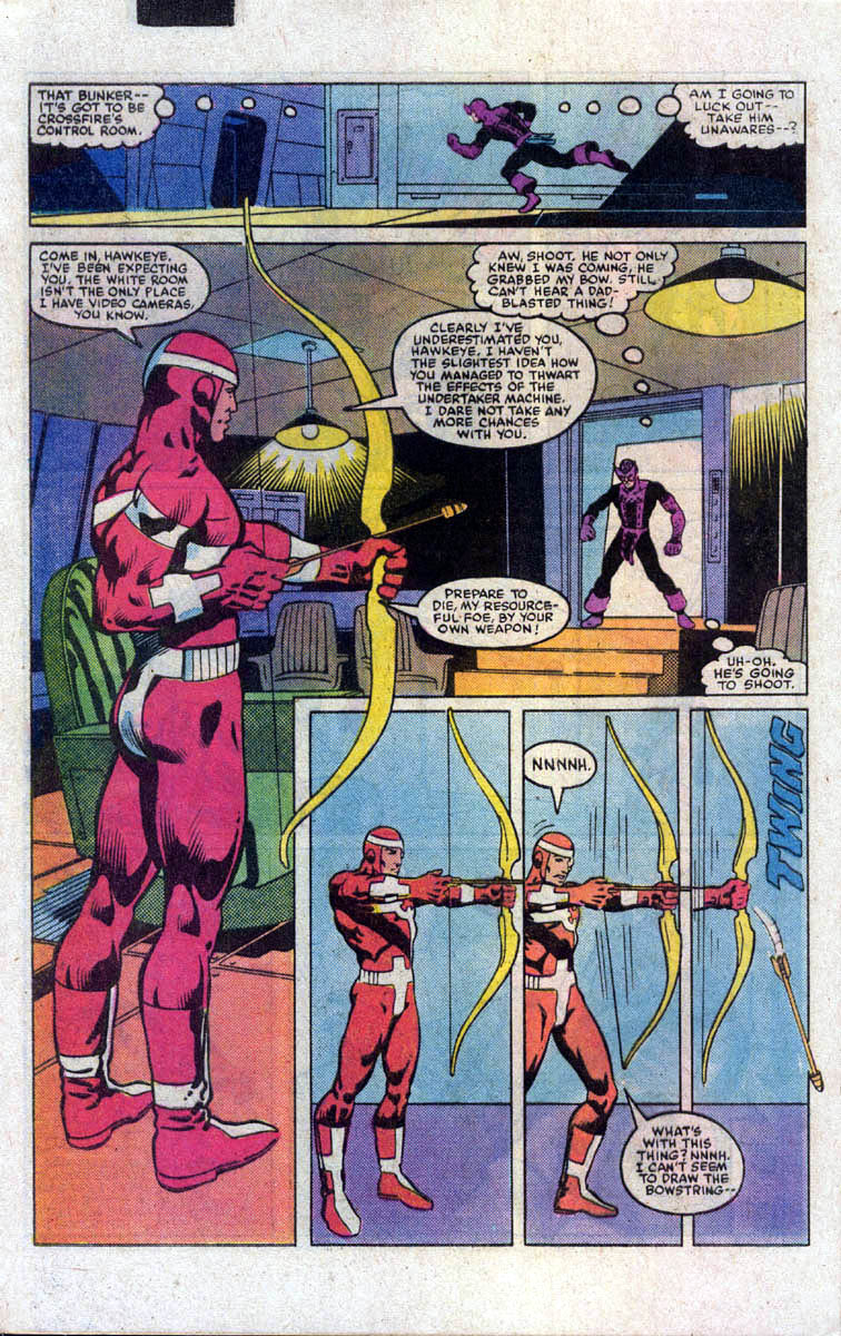 Read online Hawkeye (1983) comic -  Issue #4 - 19