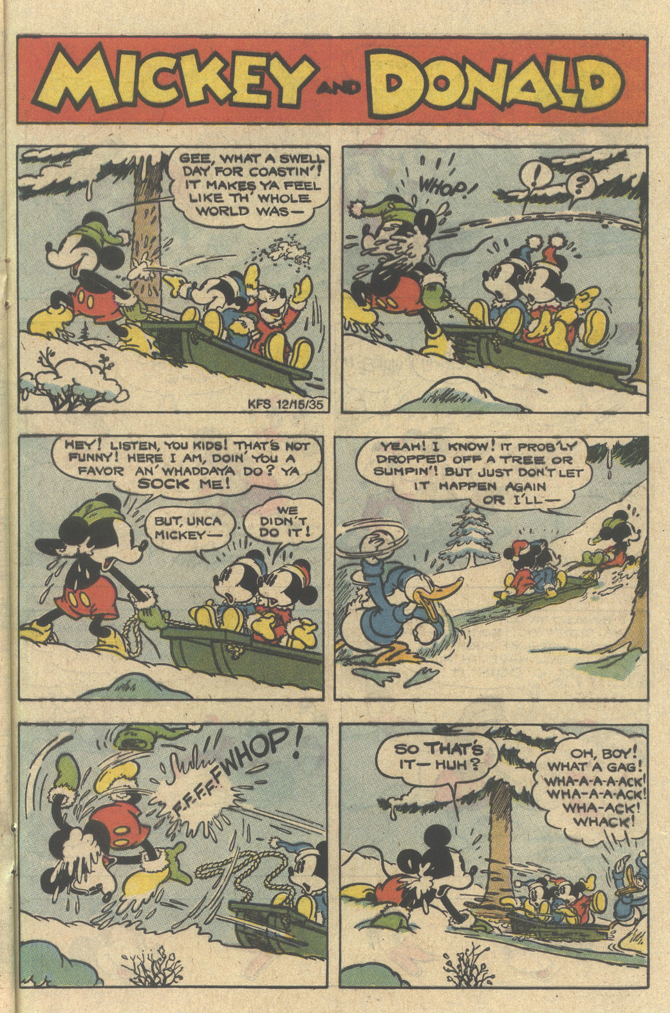 Read online Walt Disney's Mickey and Donald comic -  Issue #10 - 20
