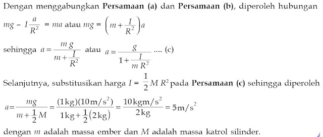 Contoh Soal Pilihan Ganda Tentang Momen Inersia