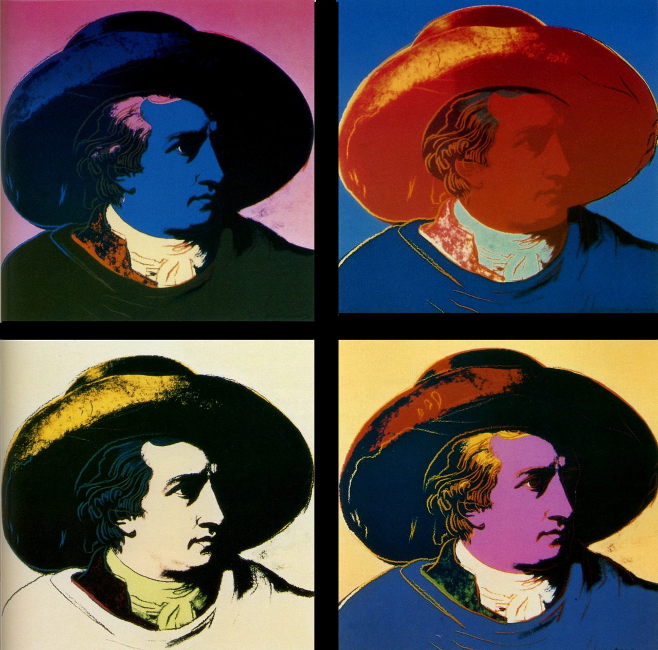 Andy Warhol | Goethe, 1982 | Tutt'Art@ | Pittura • Scultura • Poesia