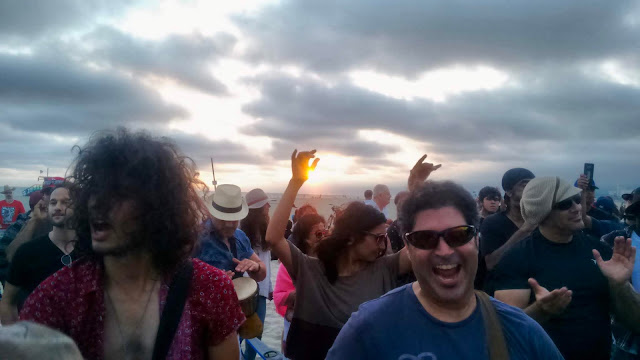 Venice Beach Drum Circle by Omar Cherif — July 2017