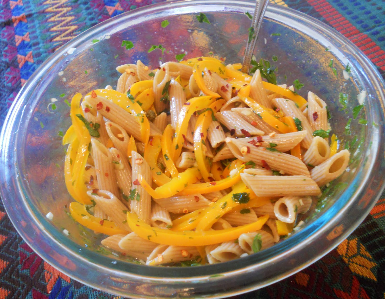 Mirepoix Spanish Summer Pasta Salad