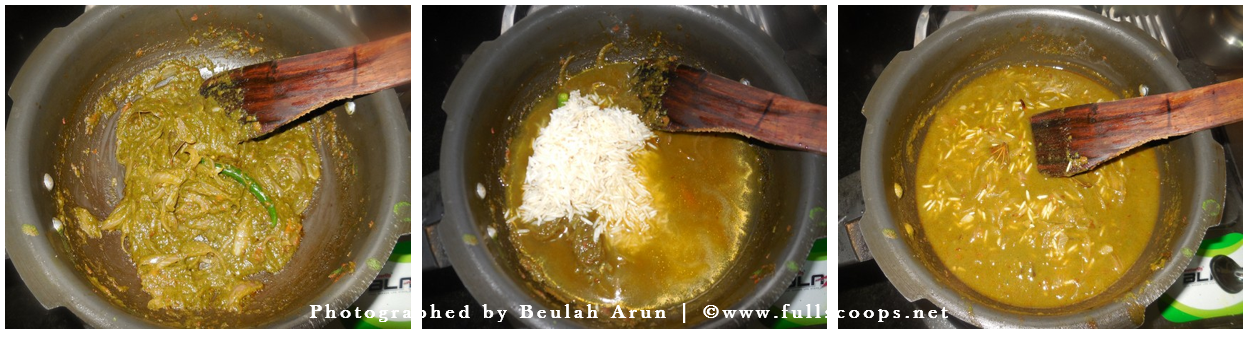 Palak Paneer Biryani ~ Full Scoops - A food blog with easy,simple