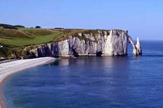 Sea Cliffs, Etretat, France: