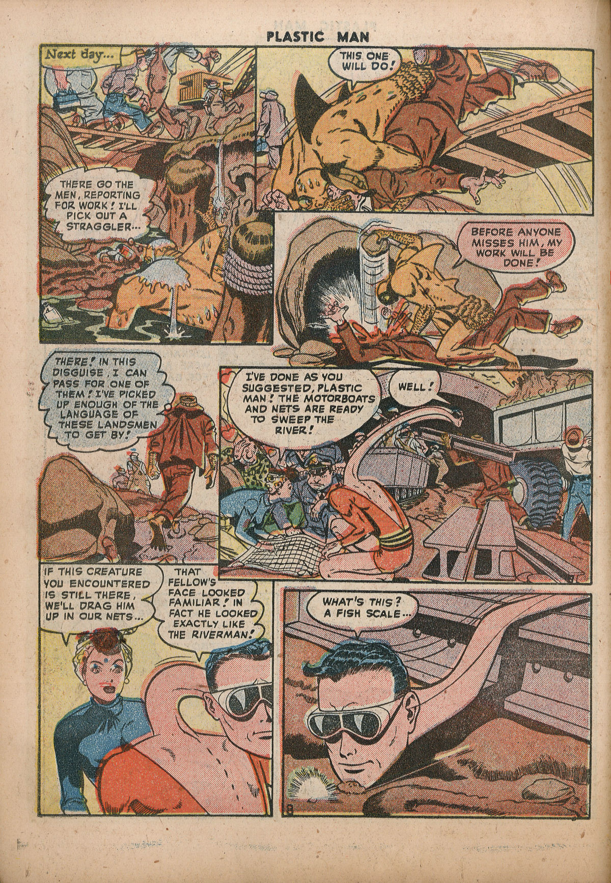 Read online Plastic Man (1943) comic -  Issue #12 - 22