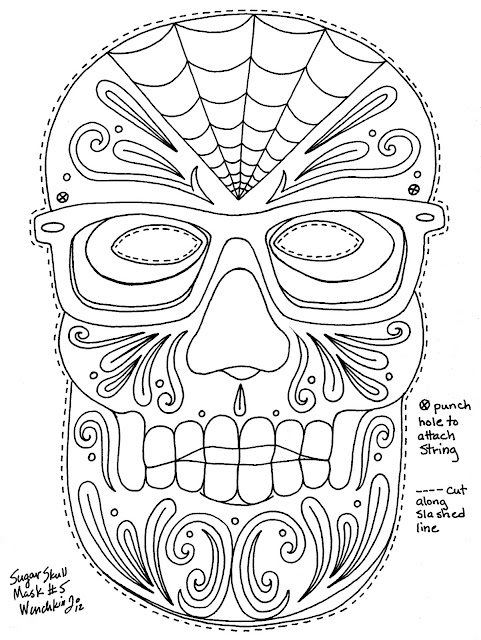 calacas coloring pages - photo #43