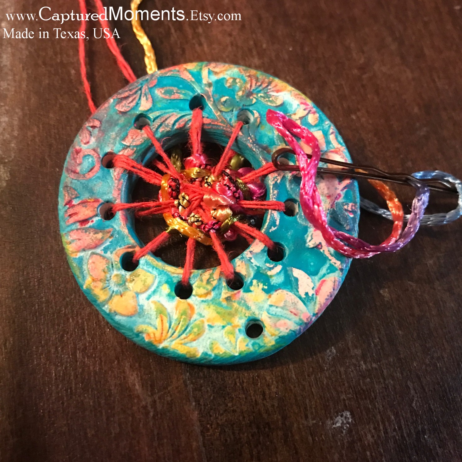 Cindy Kovar Pottery Bead Artist Mixed MediaPottery and Weaving