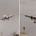 Συγκλονιστικές προσπάθειες πιλότων να προσγειώσουν τα αεροπλάνα εν μέσω τυφώνα στην Μεγάλη Βρετανία [Βίντεο]
