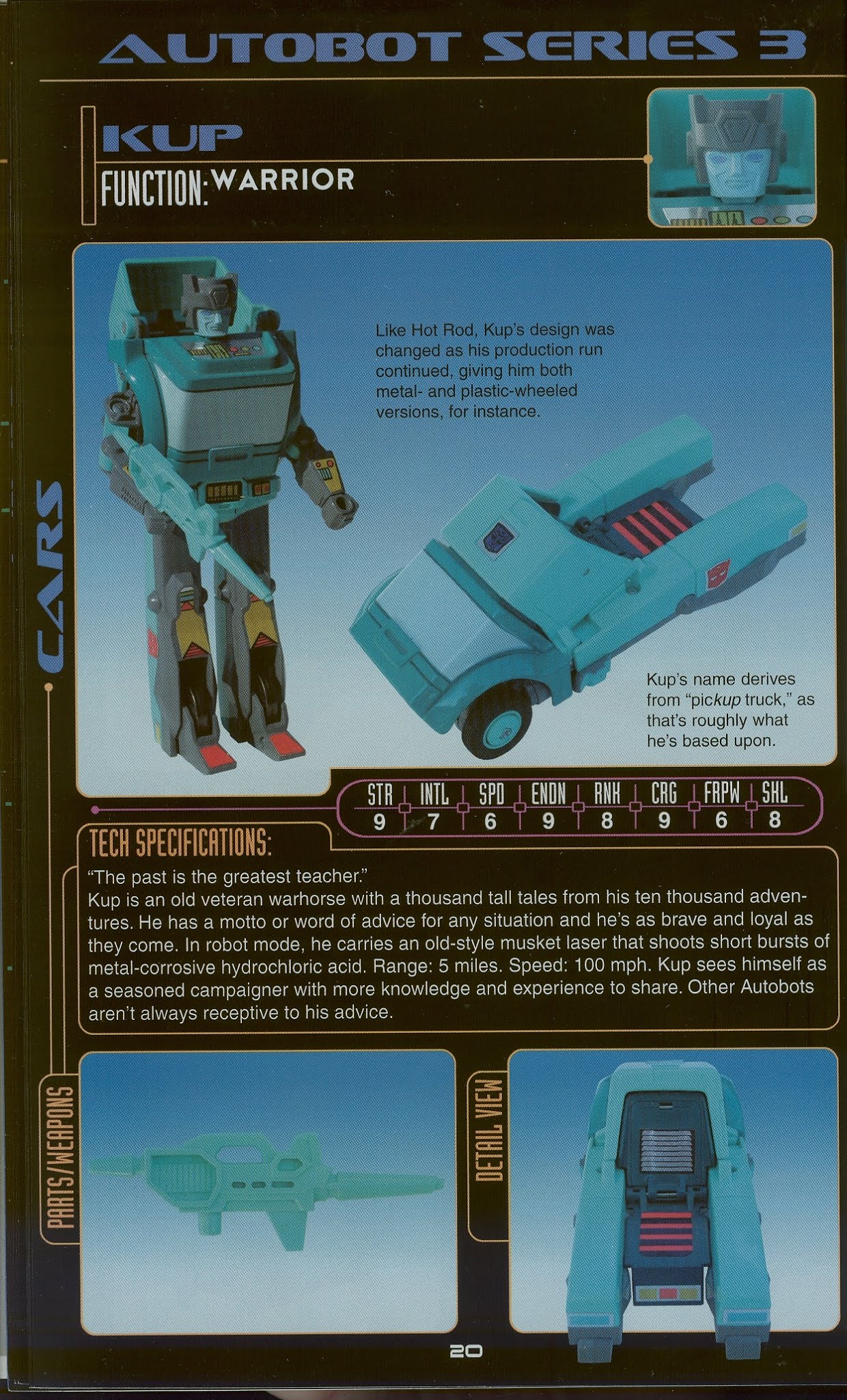 Read online Cybertronian: An Unofficial Transformers Recognition Guide comic -  Issue #2 - 20