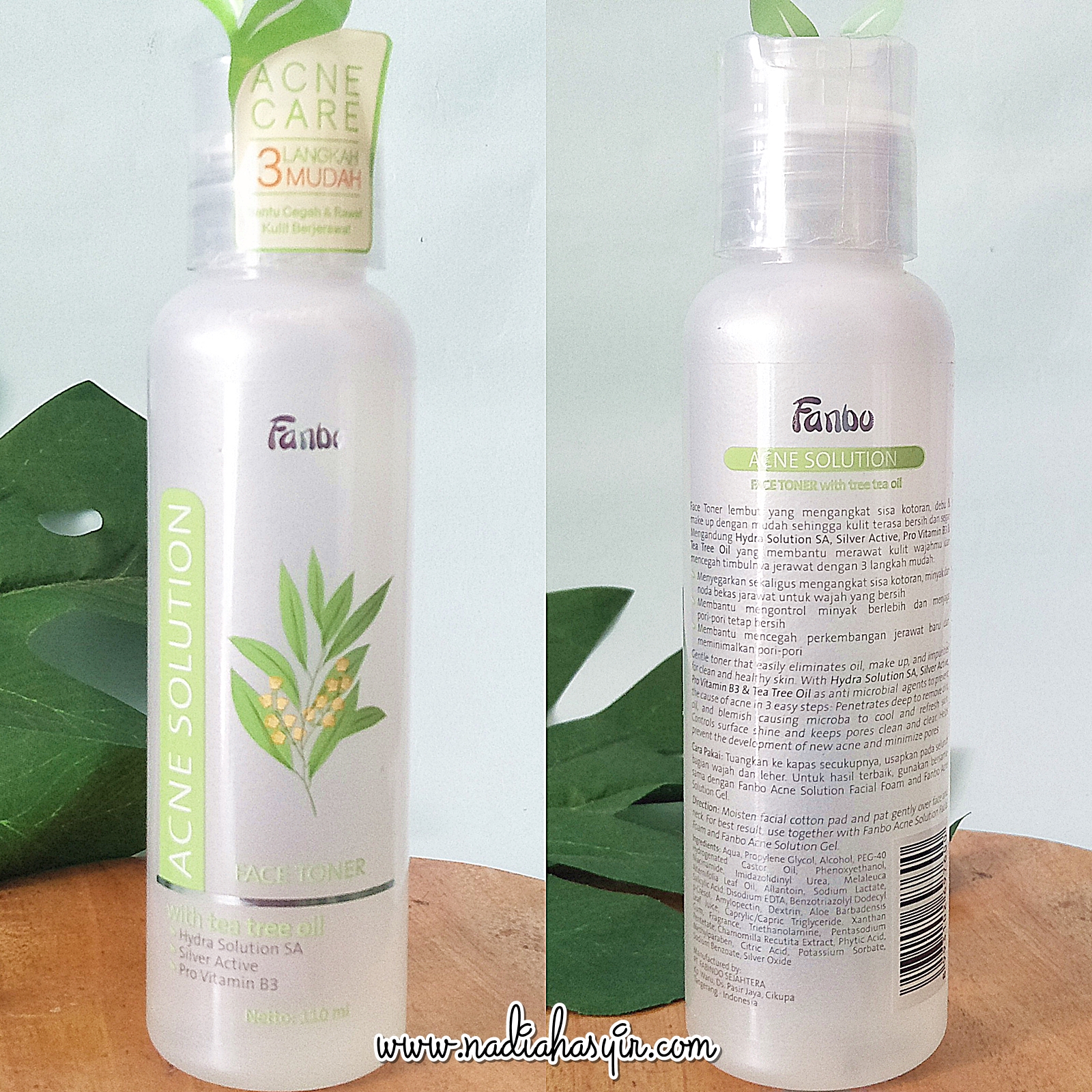 [REVIEW] FANBO ACNE SOLUTION SKINCARE NADIA HASYIR
