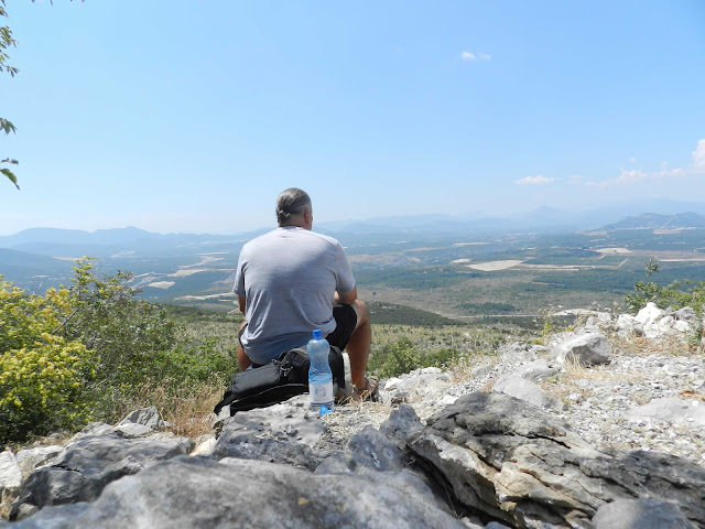 The view from Cross Mountain, Medjugorje