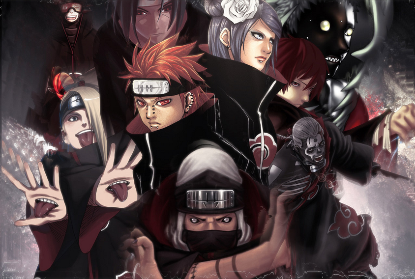 Akatsuki Members Naruto HD Wallpaper | More Anime Wallpaper