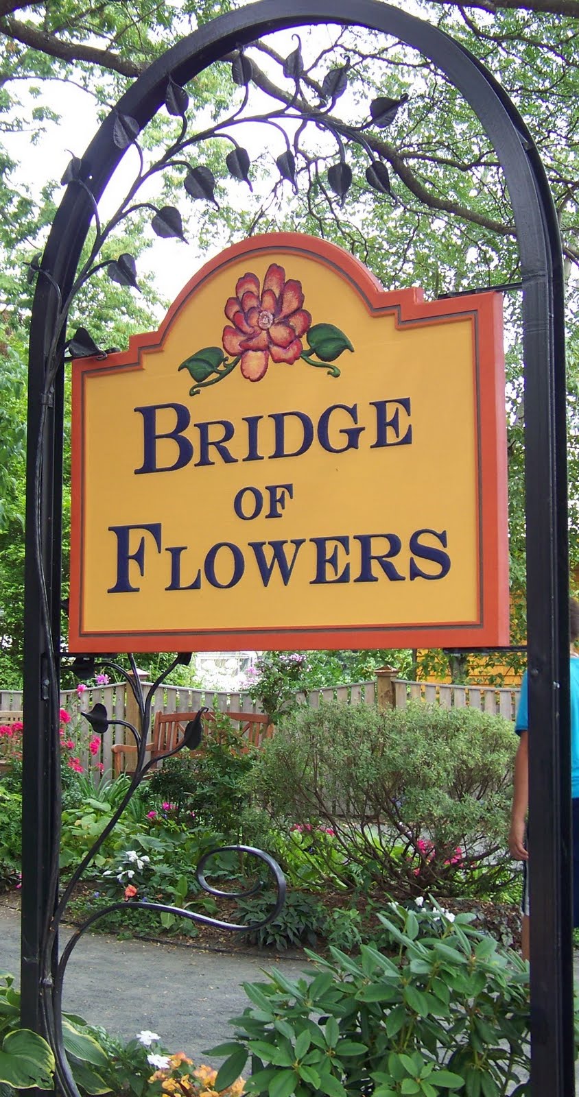  Roaming New England Bridge of Flowers Shelburne Falls, MA