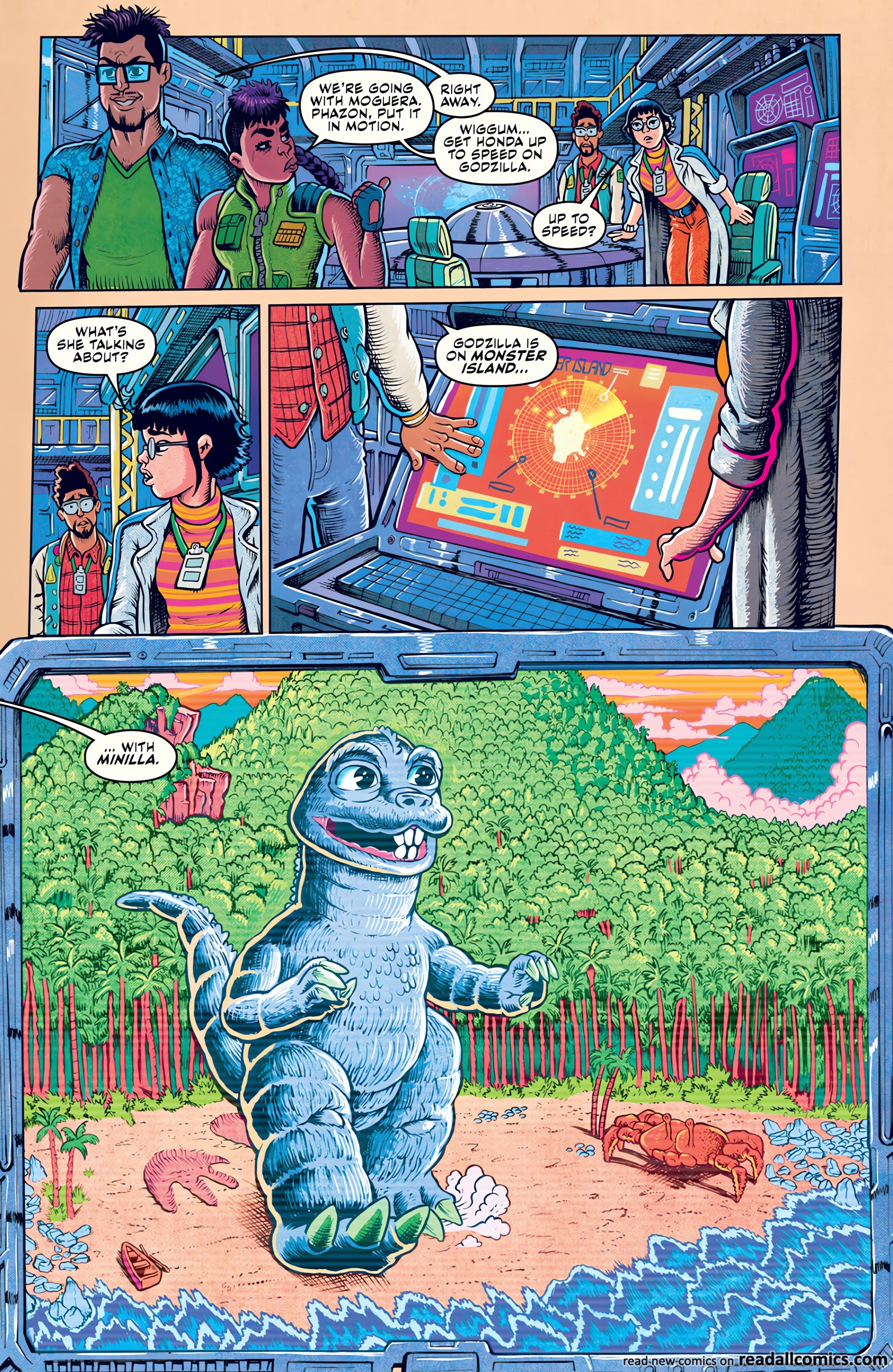 Godzilla: War for Humanity chapter 1 page 17