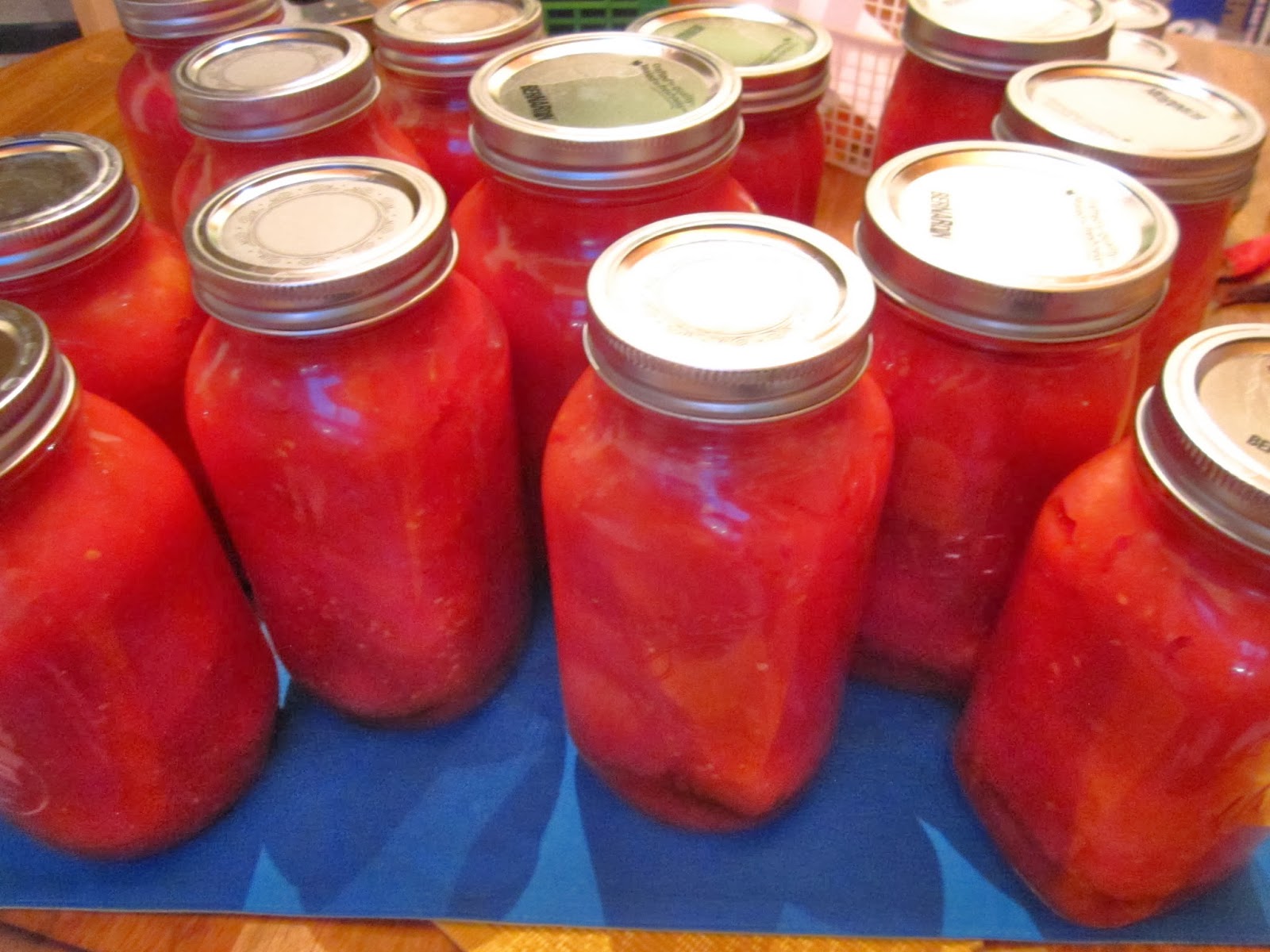 Cold Hands Warm Earth Cold Packed Canning Tomatoes