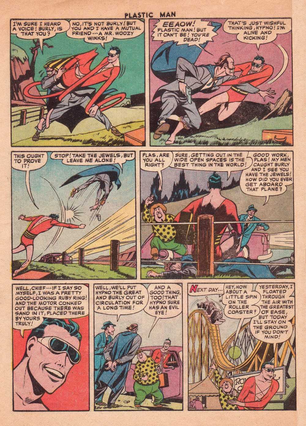 Read online Plastic Man (1943) comic -  Issue #60 - 32