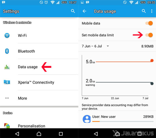 5 Cara Menghemat Kuota Internet Bengkel Samsung Galaxy Android