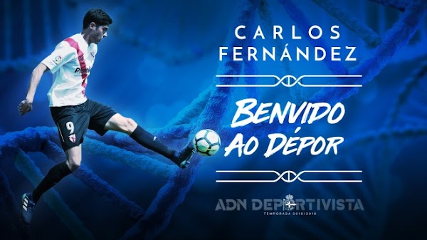 Oficial: El Deportivo de la Coruña firma cedido a Carlos Fernández