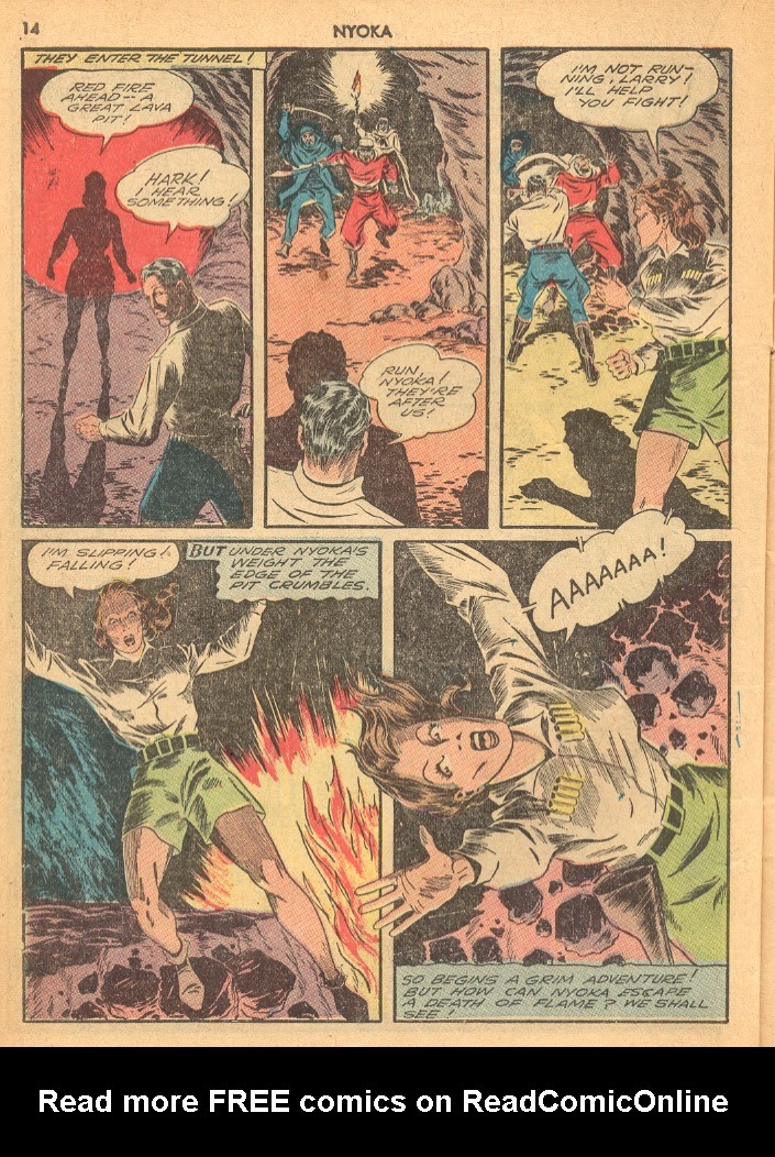 Read online Jungle Girl (1942) comic -  Issue #1 - 14