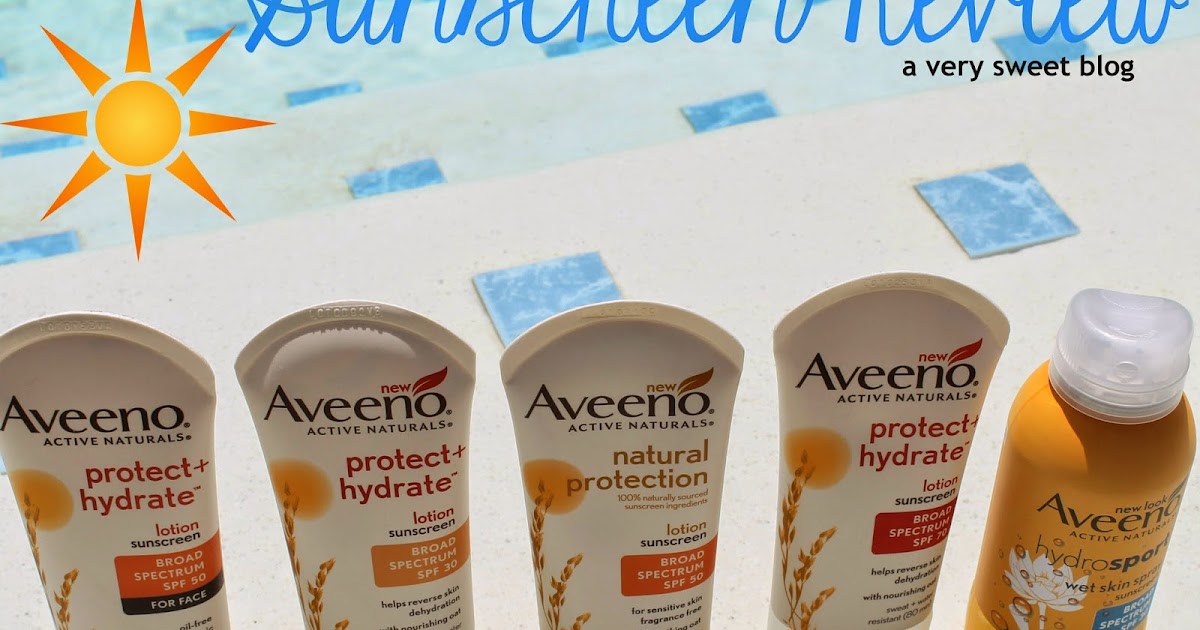 AVEENO Sunscreen Review + Summertime Pool Fun A Very Sweet Blog