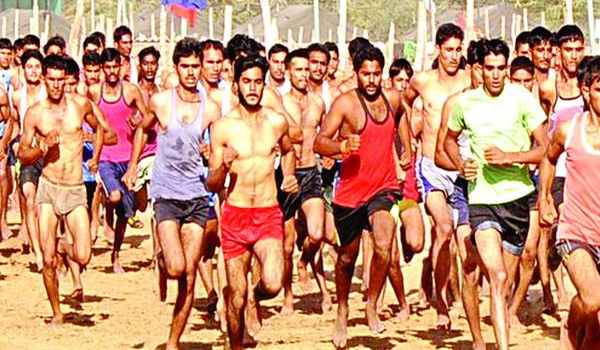 Bulandshar - Indian Army Open Bharti Rally 2017 Bulandshar Army Rally, Indian Army Rally, Open Bharti Rally