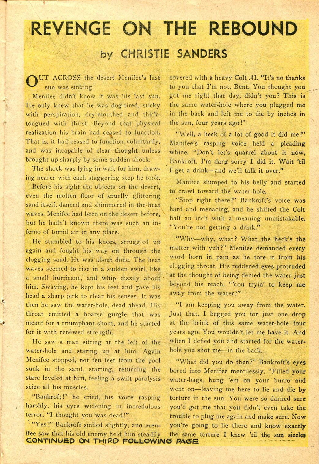 Read online Cowgirl Romances (1950) comic -  Issue #12 - 17