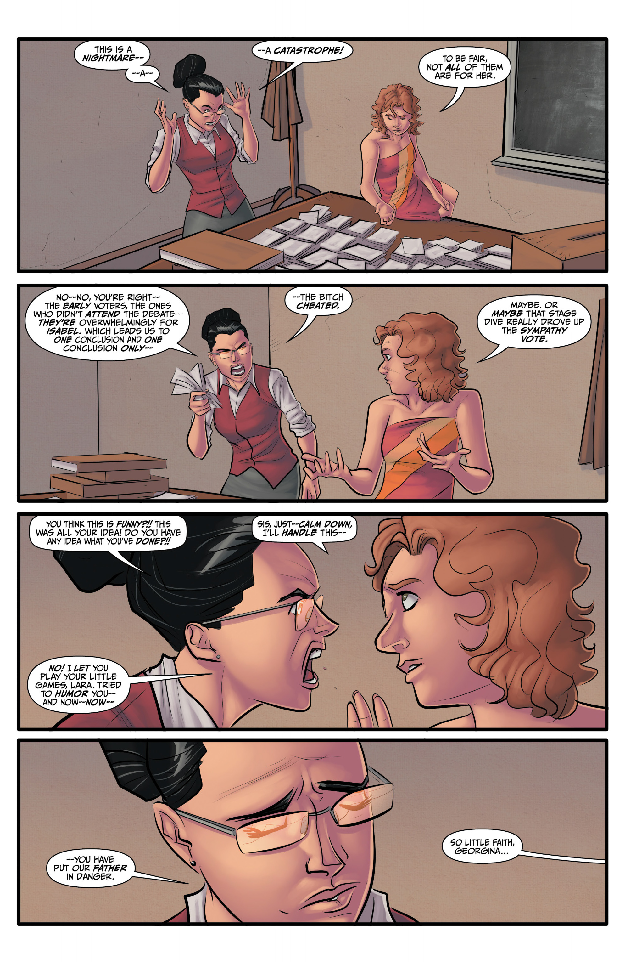 Read online Morning Glories comic -  Issue #49 - 13