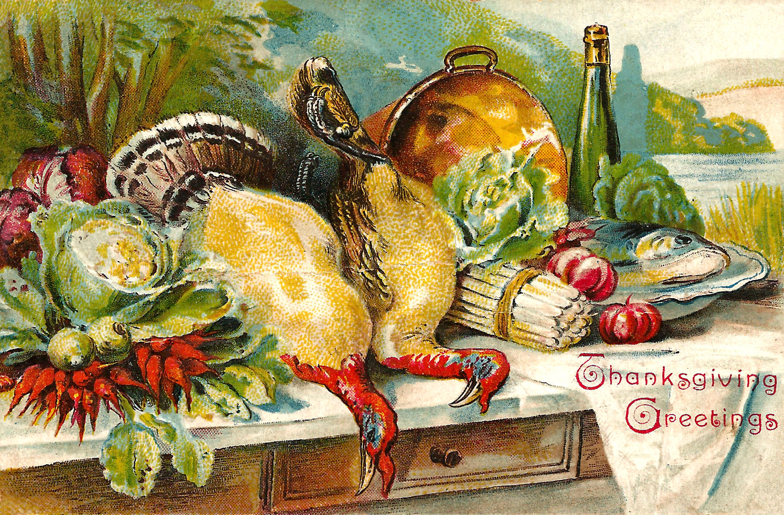 thanksgiving clip art free vintage - photo #28