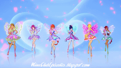 Двигающие картинки винкс