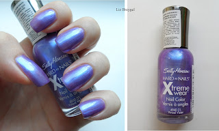Sally Hansen Hard as Naills virtual violet review