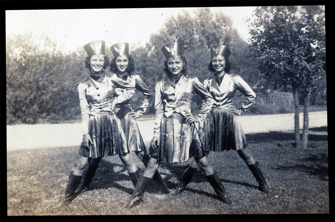 Brownsville Station late 1930's Brownsville High School Twirlers
