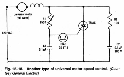 Ac Motor Speed Control Circuit