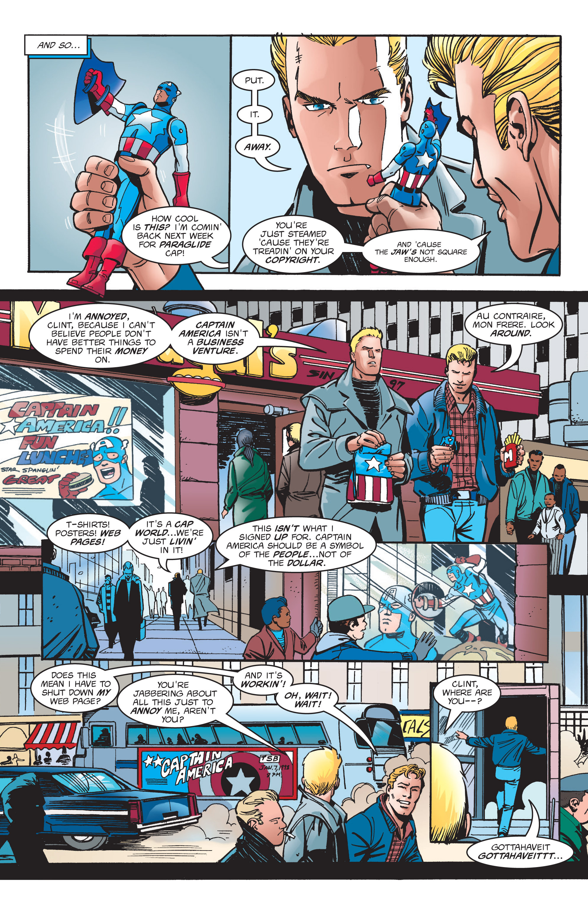 Read online Captain America (1998) comic -  Issue #4 - 6