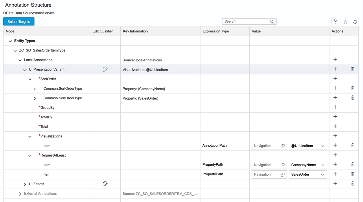 SAP ABAP Central Fiori elements List Report Sorting, Grouping and