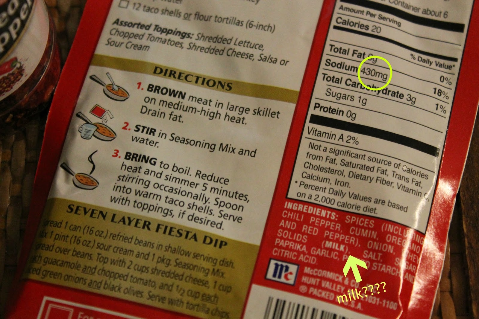 Homemade Taco Seasoning Carolina Charm