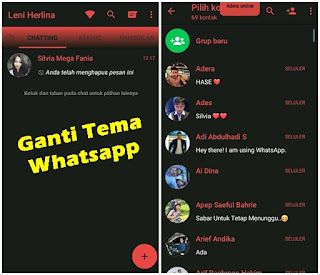 Cara Mengganti Tema Whatsapp Android dengan Mudah