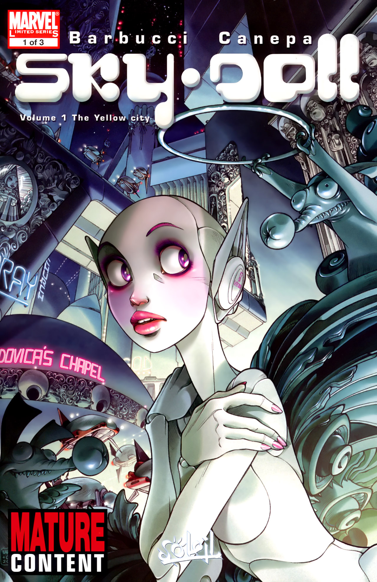 Read online Sky Doll comic -  Issue #1 - 1