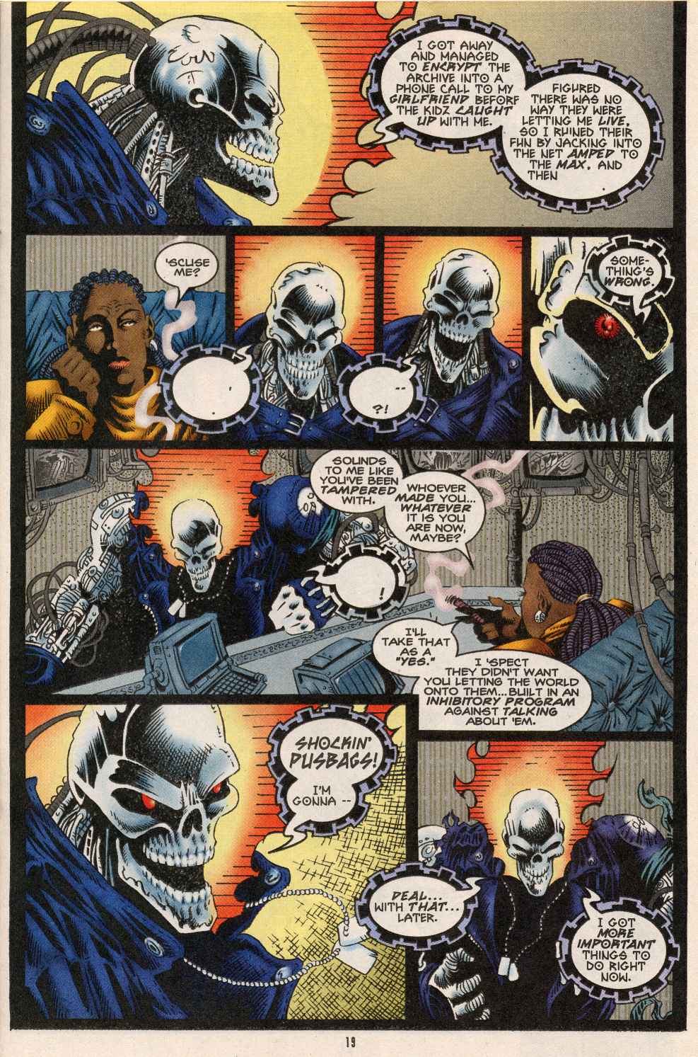 Read online Ghost Rider 2099 comic -  Issue #6 - 16