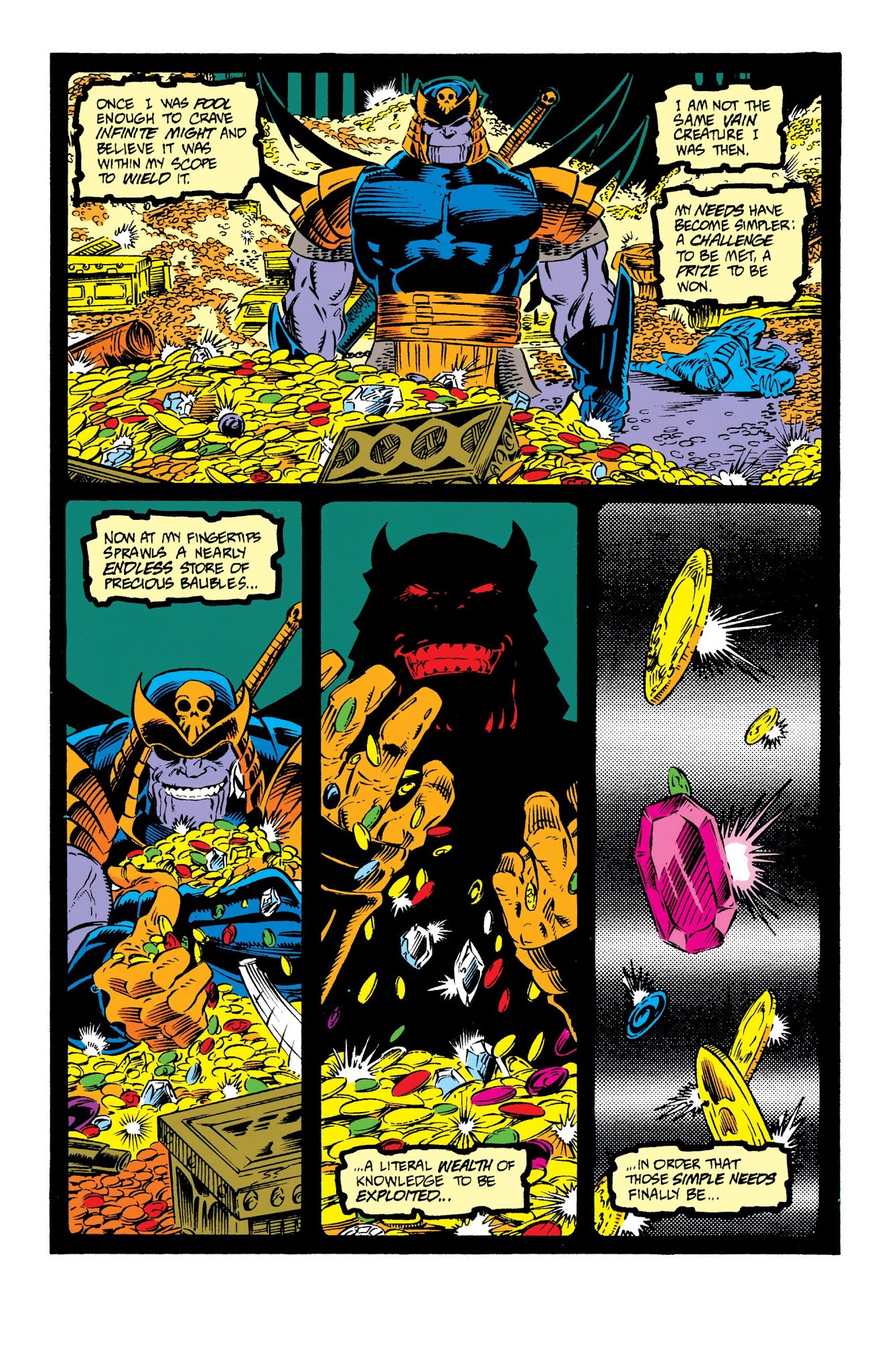 Read online Thanos: Cosmic Powers comic -  Issue # TPB (Part 1) - 92