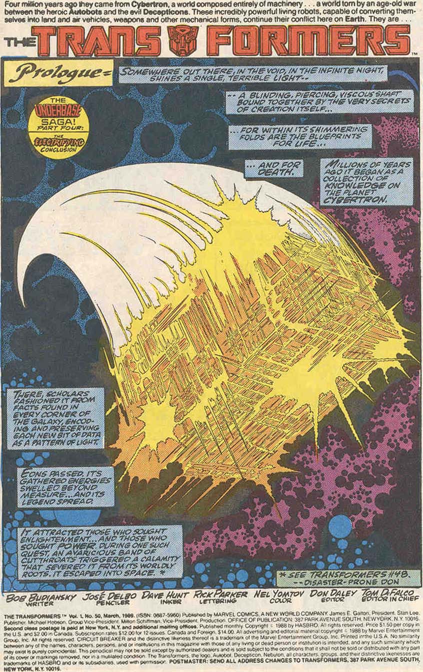 The Transformers (1984) issue 50 - Page 2